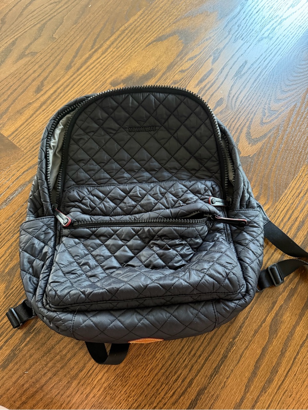 Quilted Black MZ Wallace Backpack - Stylish Everyday Bag